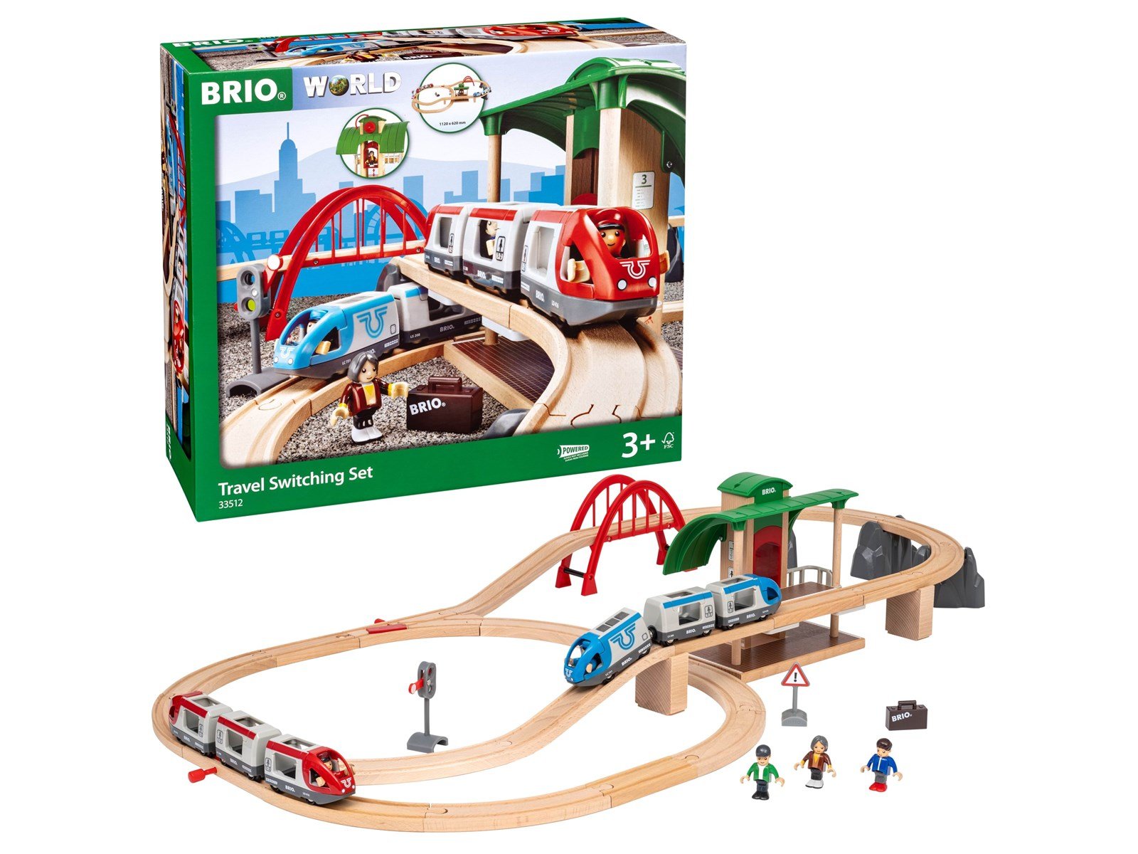 Brio Travel Switching Set Brio Travel Switching Set